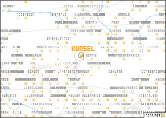 map of Kunsel