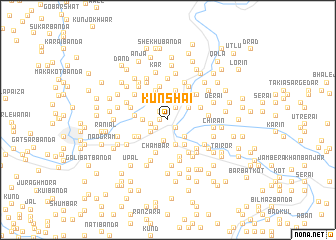 map of Kunshai