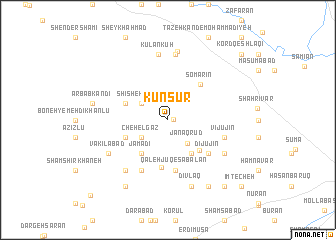 map of Kūnsūr