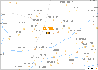 map of Kunsu