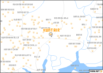 map of Kuntair