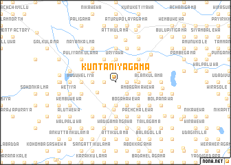 map of Kuntaniyagama