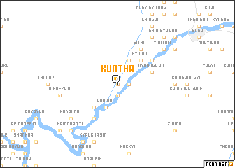 map of Kuntha