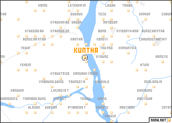 map of Kuntha