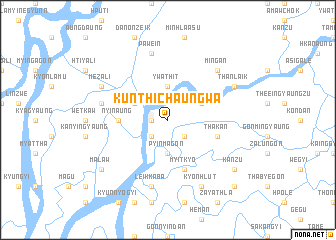 map of Kunthichaungwa