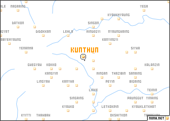 map of Kunthun