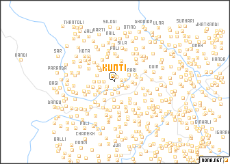 map of Kunti