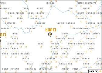 map of Kunti