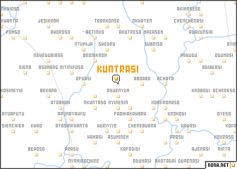 map of Kuntrasi