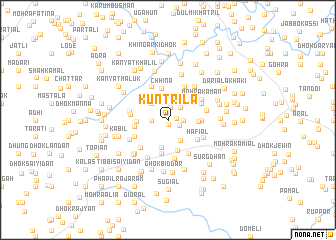 map of Kuntrīla