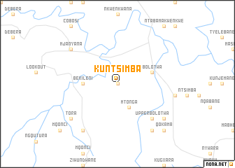 map of KuNtsimba