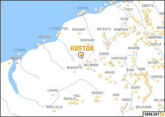 map of Kuntua