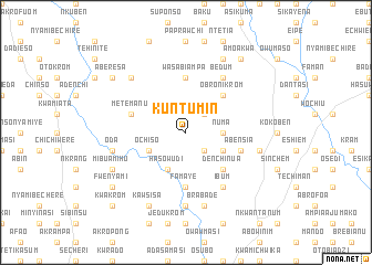 map of Kuntumin