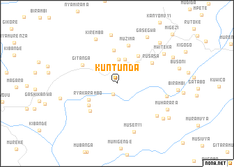 map of Kuntunda