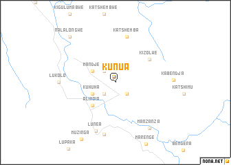 map of Kunua