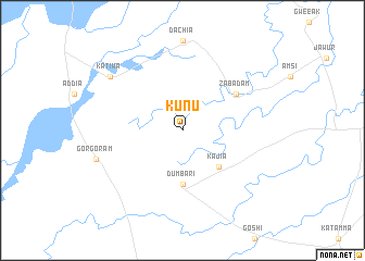 map of Kunu