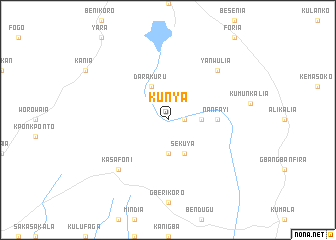 map of Kunya