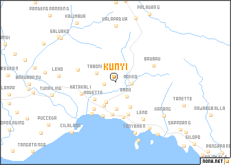 map of Kunyi