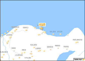 map of Kun