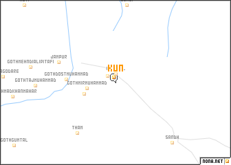 map of Kun