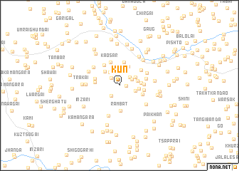 map of Kun