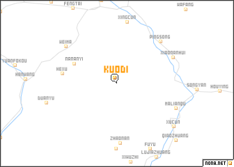 map of Kuodi