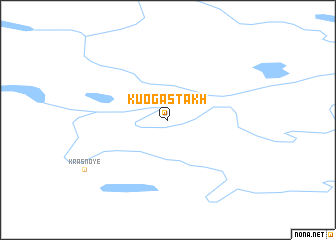 map of Kuogastakh