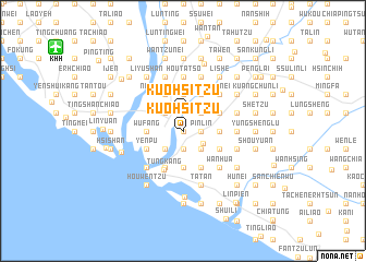 map of Kuo-hsi-tzu