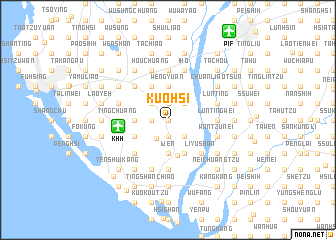 map of Kuo-hsi