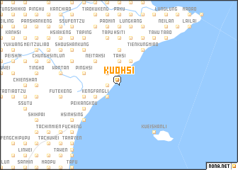 map of Kuo-hsi