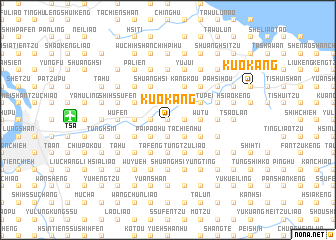 map of Kuo-kang