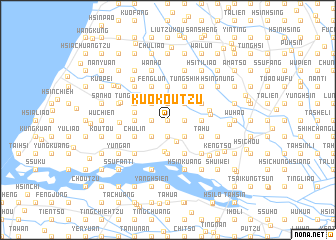 map of Kuo-kou-tzu