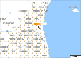 map of Kuo-ling