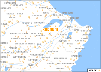 map of Kuŏng-ni