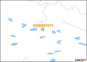 map of Kuoramykyt