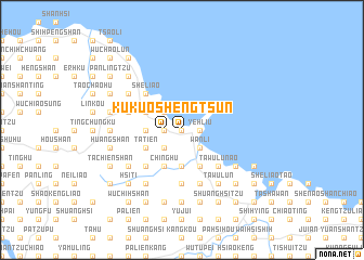 map of Kuo-sheng-ts\