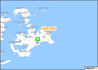 map of Kuo-yeh