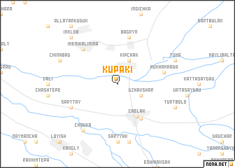 map of Kupaki