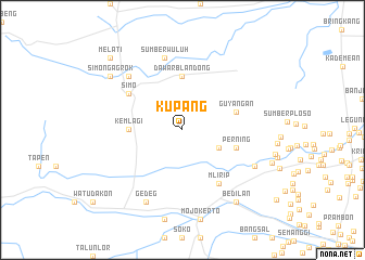 map of Kupang