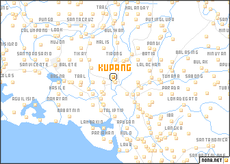 map of Kupang