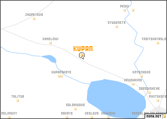 map of Kupan\