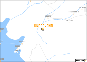 map of Kupar Lāhr