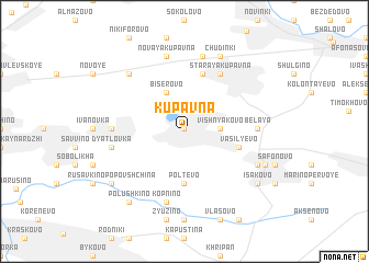 map of Kupavna