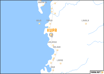 map of Kupa