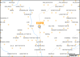 map of Kupa