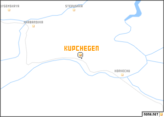 map of Kupchegen