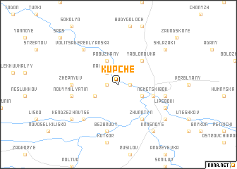 map of Kupche