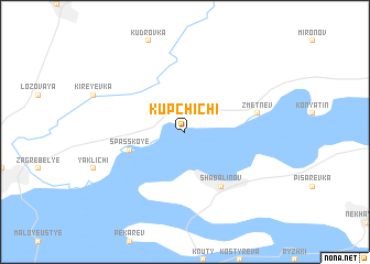 map of Kupchichi