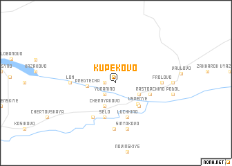 map of Kupekovo