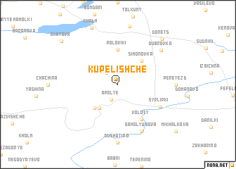 map of Kupelishche